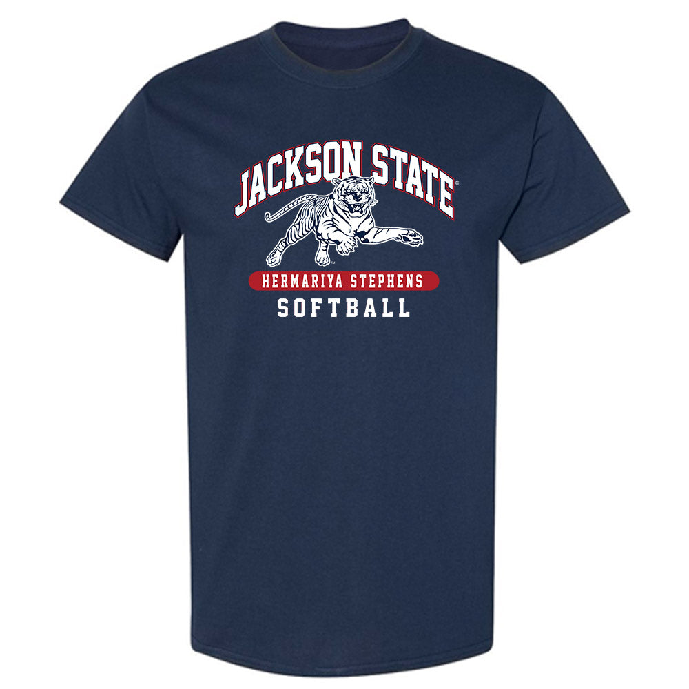 Jackson State - NCAA Softball : Hermariya Stephens - Classic Fashion Shersey T-Shirt