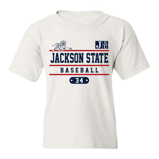 Jackson State - NCAA Baseball : Steve Spurgeon Jr - Classic Fashion Shersey Youth T-Shirt-0