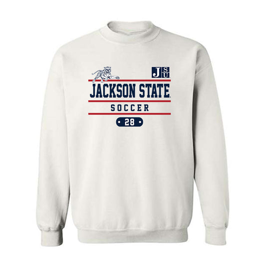 Jackson State - NCAA Women's Soccer : Makayla Sturkey - Classic Fashion Shersey Crewneck Sweatshirt-0