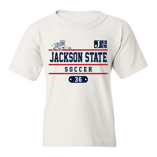 Jackson State - NCAA Women's Soccer : India Wilson - Classic Fashion Shersey Youth T-Shirt-0