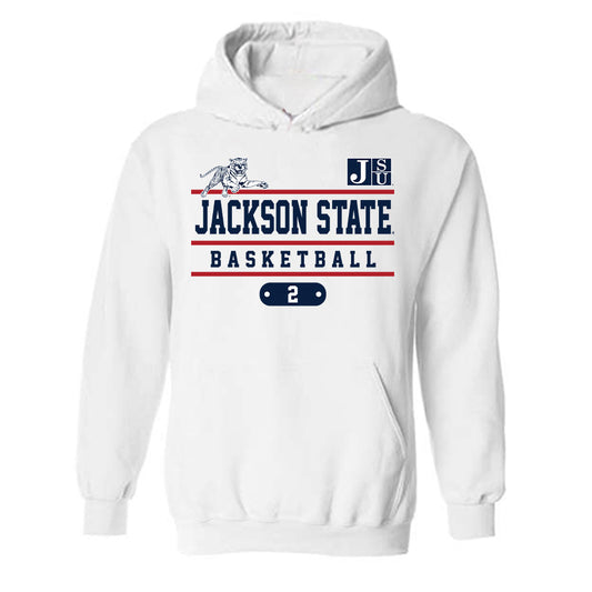 Jackson State - NCAA Women's Basketball : Camryn ONeil - Classic Fashion Shersey Hooded Sweatshirt-0