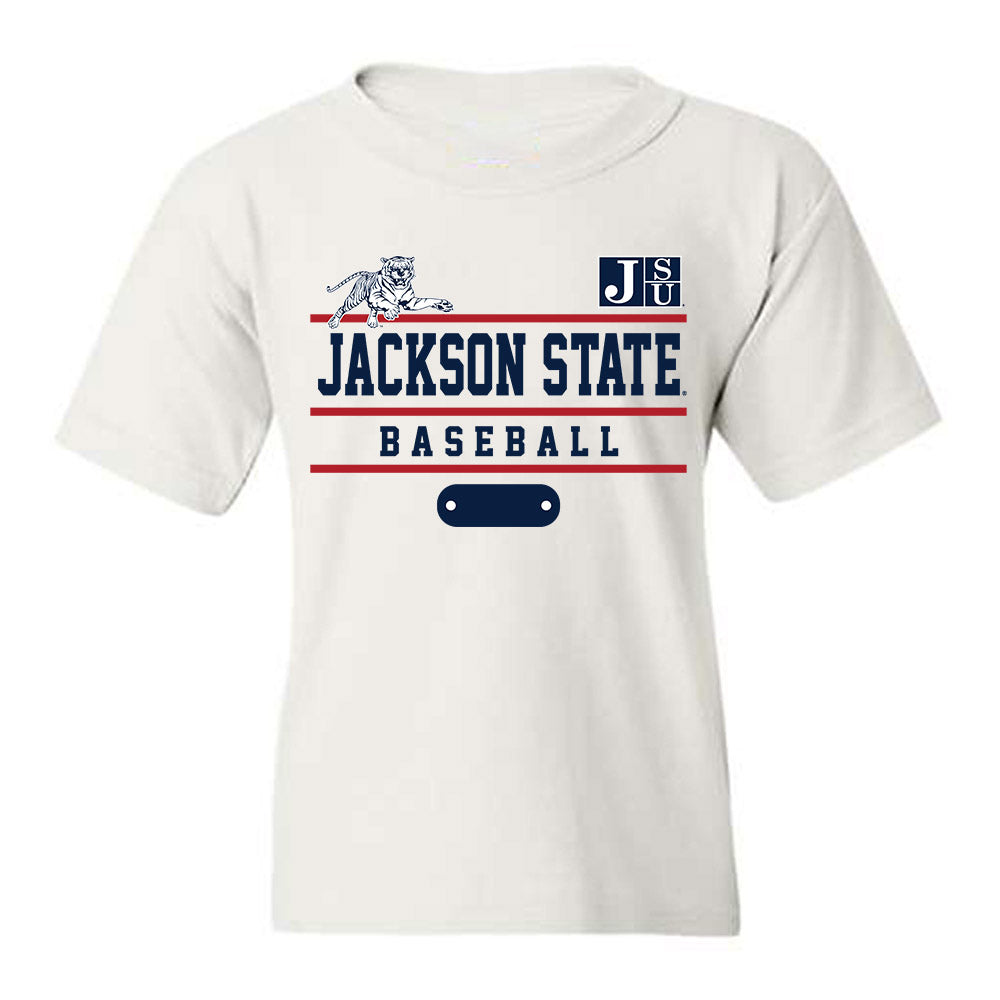 Jackson State - NCAA Baseball : Nazhir Bergen - Classic Fashion Shersey Youth T-Shirt-0