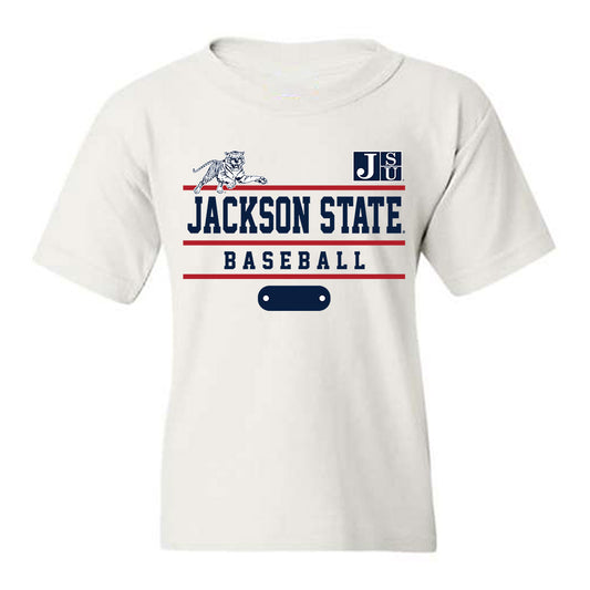 Jackson State - NCAA Baseball : Nazhir Bergen - Classic Fashion Shersey Youth T-Shirt-0