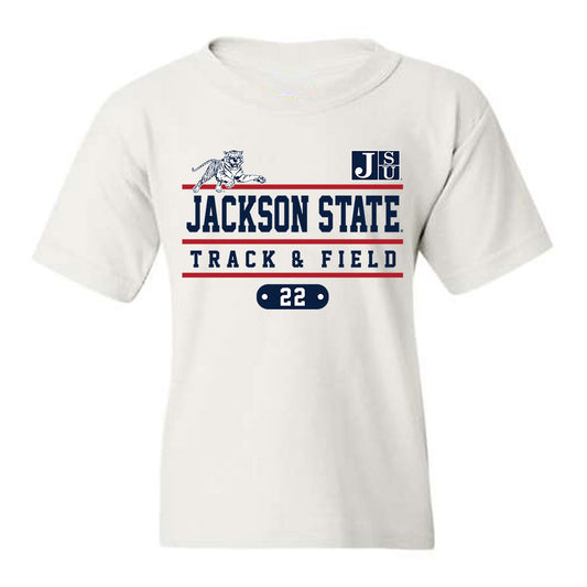 Jackson State - NCAA Men's Track & Field : Lawrence Lee - Classic Fashion Shersey Youth T-Shirt