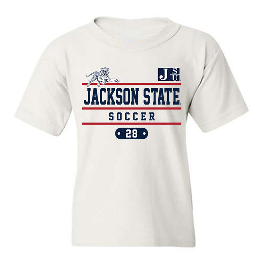 Jackson State - NCAA Women's Soccer : Makayla Sturkey - Classic Fashion Shersey Youth T-Shirt-0