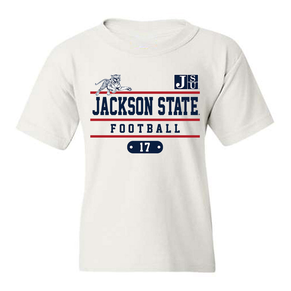 Jackson State - NCAA Football : Errick Simmons - Classic Fashion Shersey Youth T-Shirt-0