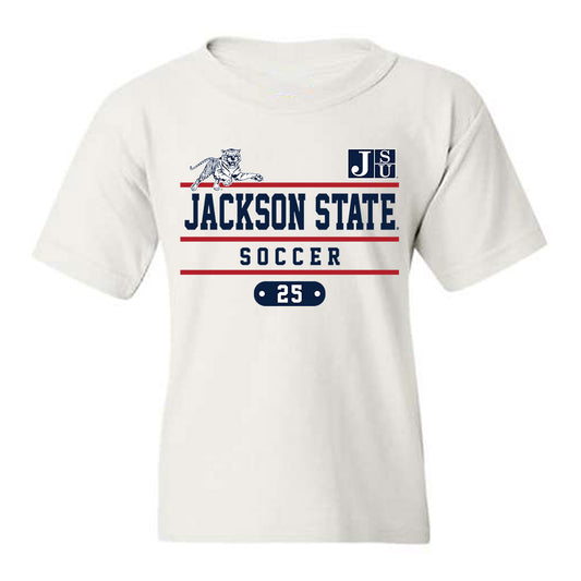 Jackson State - NCAA Women's Soccer : Cora Kmiec - Classic Fashion Shersey Youth T-Shirt-0