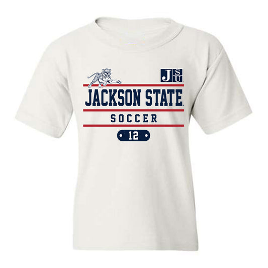 Jackson State - NCAA Women's Soccer : Jamari Zawlocki - Classic Fashion Shersey Youth T-Shirt