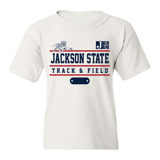Jackson State - NCAA Women's Track & Field : Jakia Joiner - Classic Fashion Shersey Youth T-Shirt-0