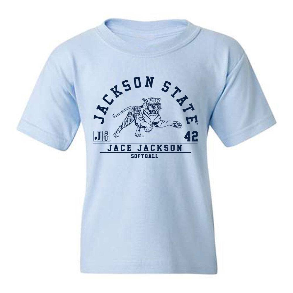 Jackson State - NCAA Softball : Jace Jackson - Classic Fashion Shersey Youth T-Shirt-0