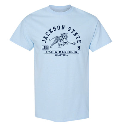 Jackson State - NCAA Women's Volleyball : Nyjha Marcelin - Classic Fashion Shersey T-Shirt-1