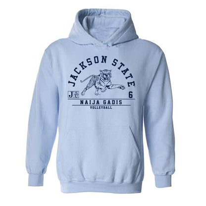 Jackson State - NCAA Women's Volleyball : Naija Gadis - Classic Fashion Shersey Hooded Sweatshirt