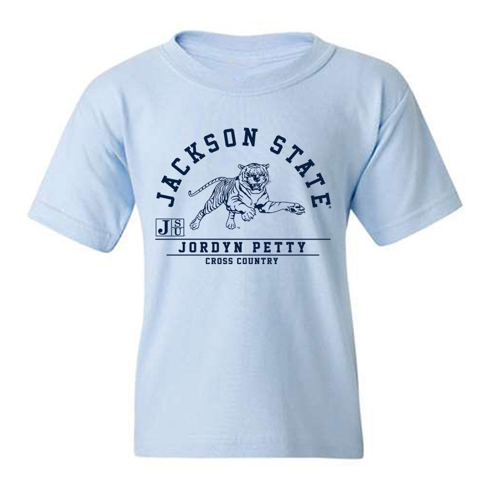 Jackson State - NCAA Women's Cross Country : Jordyn Petty - Classic Fashion Shersey Youth T-Shirt-0