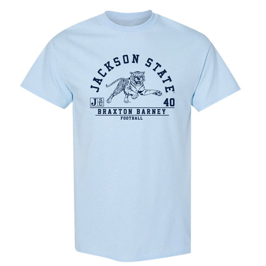 Jackson State - NCAA Football : Braxton Barney - Classic Fashion Shersey T-Shirt