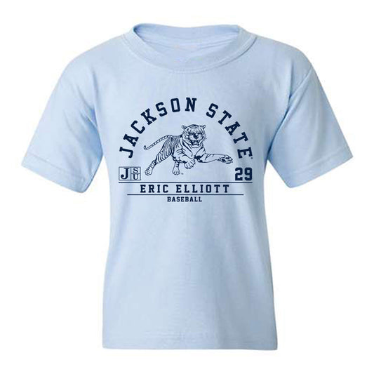 Jackson State - NCAA Baseball : Eric Elliott - Classic Fashion Shersey Youth T-Shirt-0