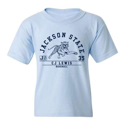 Jackson State - NCAA Baseball : CJ Lewis - Classic Fashion Shersey Youth T-Shirt