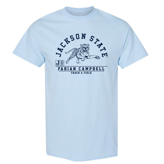 Jackson State - NCAA Men's Track & Field : Fabian Campbell - Classic Fashion Shersey T-Shirt