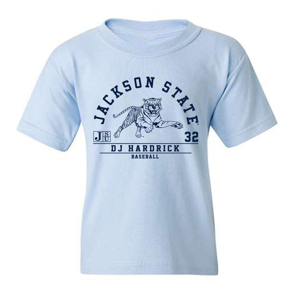 Jackson State - NCAA Baseball : DJ Hardrick - Classic Fashion Shersey Youth T-Shirt-0