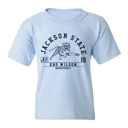 Jackson State - NCAA Men's Basketball : Ebo Wilson - Classic Fashion Shersey Youth T-Shirt-1