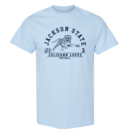 Jackson State - NCAA Softball : JulieAnn Lopez - Classic Fashion Shersey T-Shirt-0