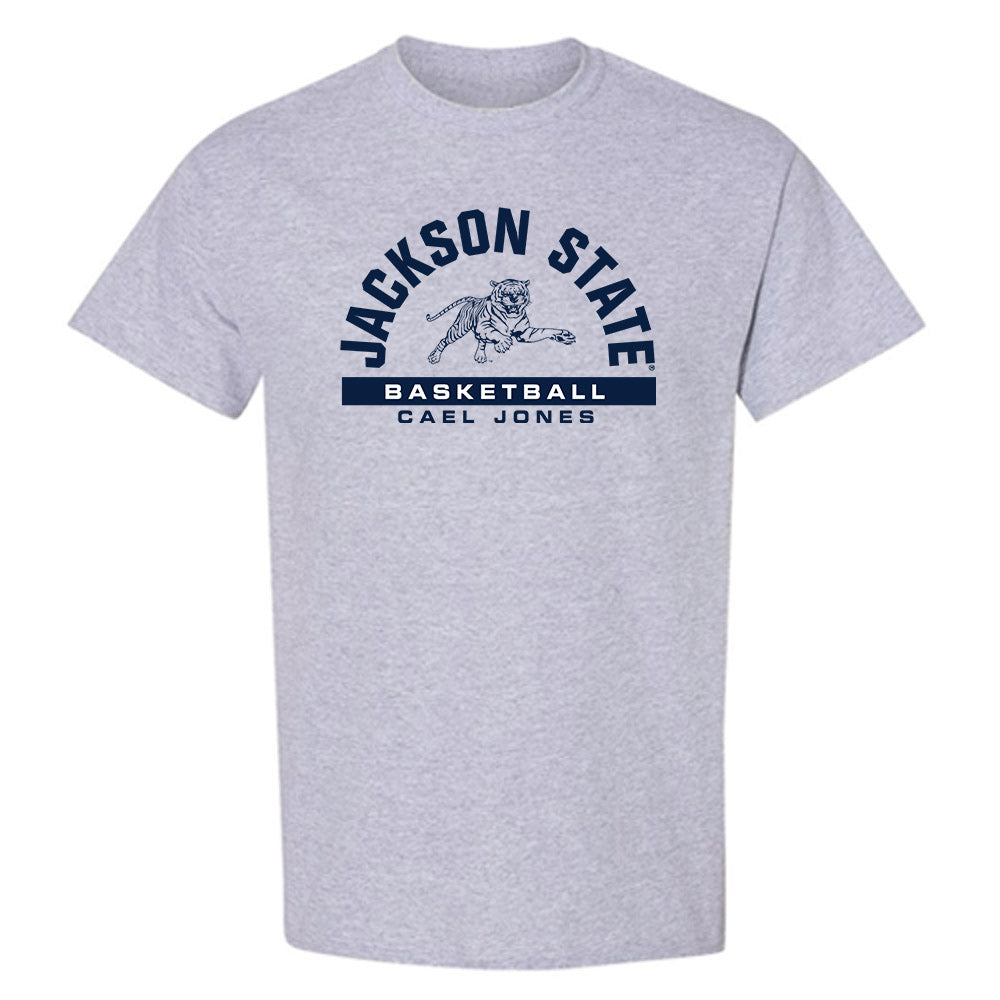 Jackson State - NCAA Men's Basketball : Cael Jones - Classic Fashion Shersey T-Shirt-0