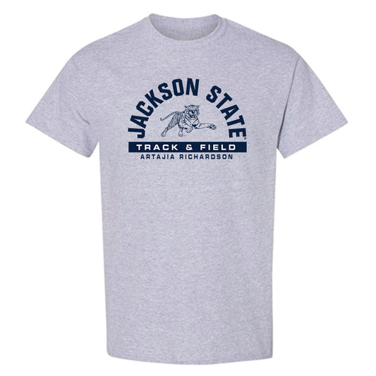 Jackson State - NCAA Women's Track & Field : Artajia Richardson - Classic Fashion Shersey T-Shirt