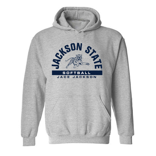 Jackson State - NCAA Softball : Jace Jackson - Classic Fashion Shersey Hooded Sweatshirt-0