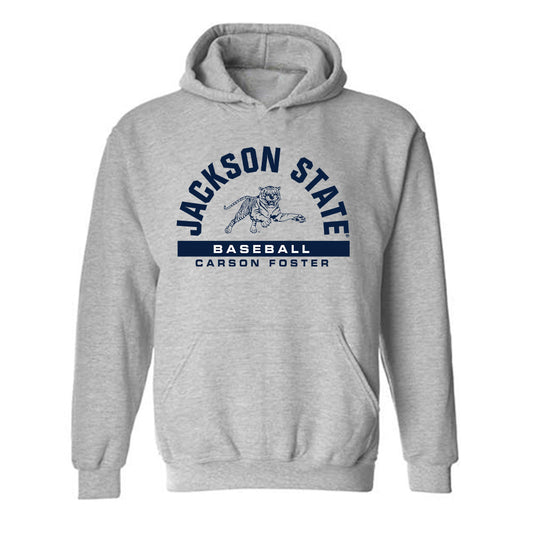Jackson State - NCAA Baseball : Carson Foster - Classic Fashion Shersey Hooded Sweatshirt