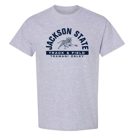 Jackson State - NCAA Women's Track & Field : Tramani Osley - Classic Fashion Shersey T-Shirt