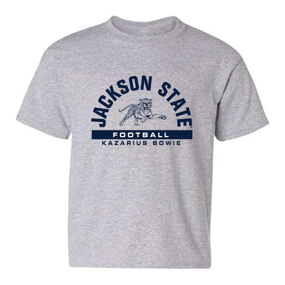 Jackson State - NCAA Football : Kazarius Bowie - Classic Fashion Shersey Youth T-Shirt-0