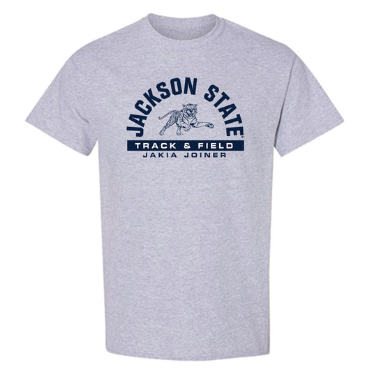 Jackson State - NCAA Women's Track & Field : Jakia Joiner - Classic Fashion Shersey T-Shirt-0