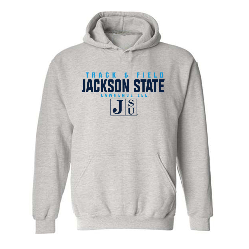 Jackson State - NCAA Men's Track & Field : Lawrence Lee - Classic Fashion Shersey Hooded Sweatshirt