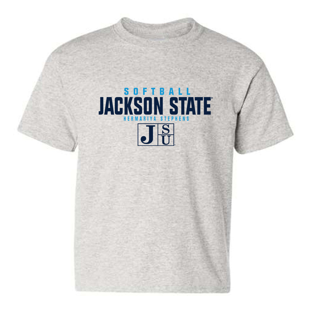 Jackson State - NCAA Softball : Hermariya Stephens - Classic Fashion Shersey Youth T-Shirt