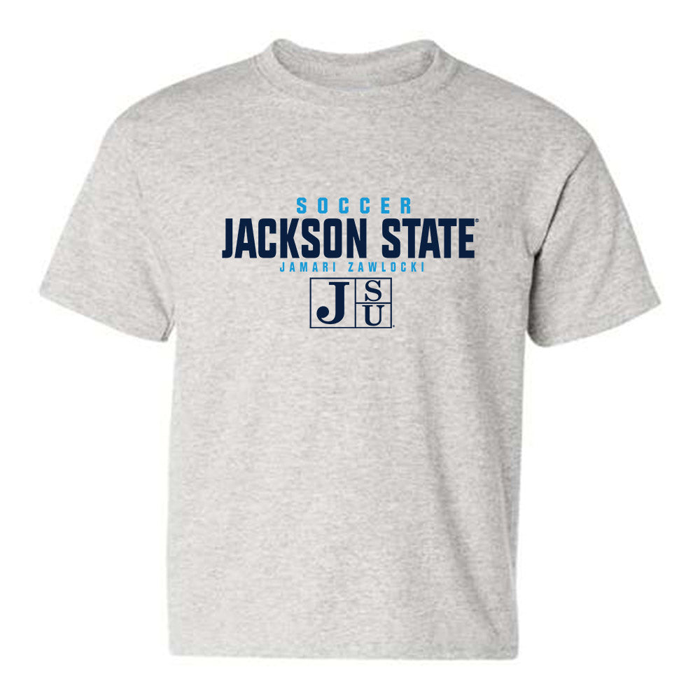 Jackson State - NCAA Women's Soccer : Jamari Zawlocki - Classic Fashion Shersey Youth T-Shirt