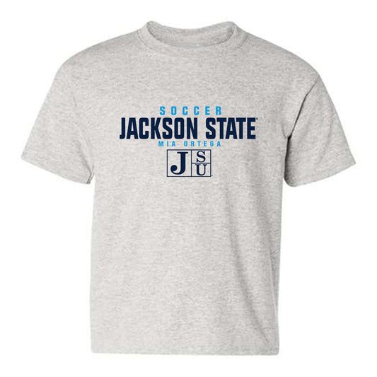 Jackson State - NCAA Women's Soccer : Mia Ortega - Classic Fashion Shersey Youth T-Shirt-0