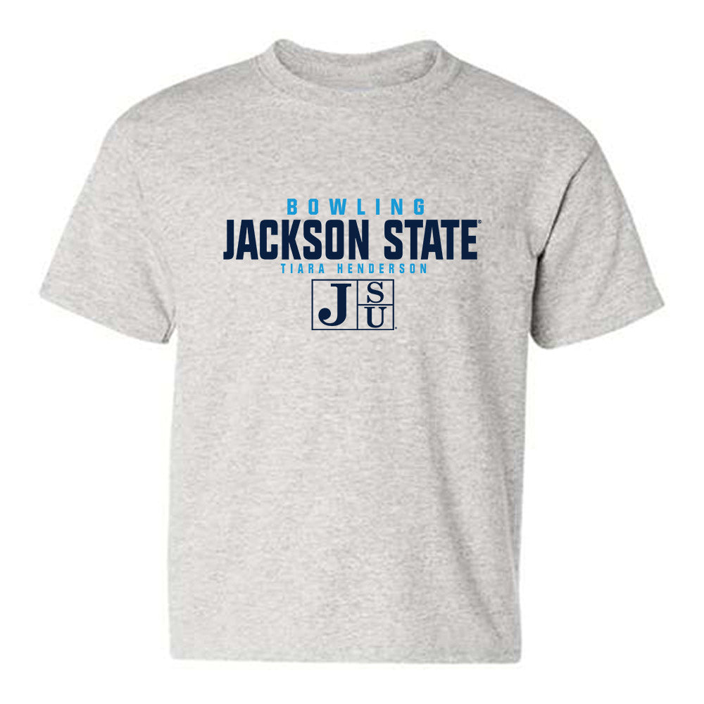 Jackson State - NCAA Women's Bowling : Tiara Henderson - Classic Fashion Shersey Youth T-Shirt-0