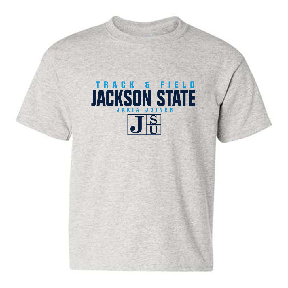 Jackson State - NCAA Women's Track & Field : Jakia Joiner - Classic Fashion Shersey Youth T-Shirt-0
