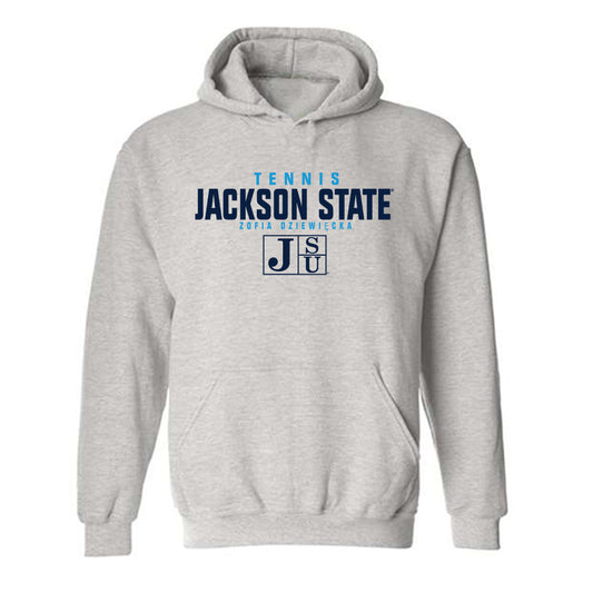 Jackson State - NCAA Women's Tennis : Zofia Dziewięcka - Classic Fashion Shersey Hooded Sweatshirt-0