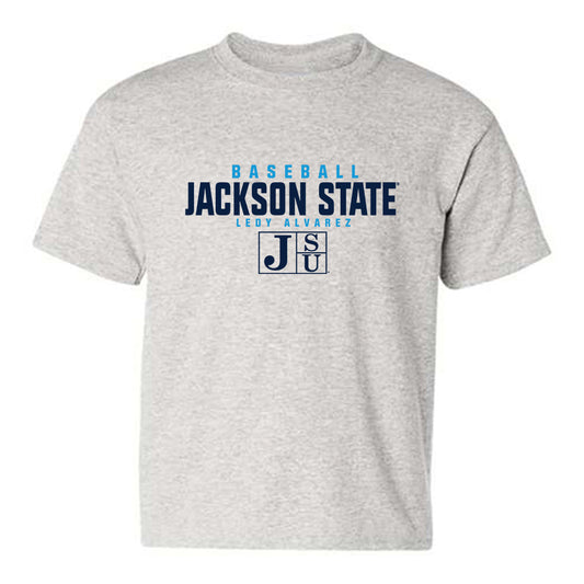 Jackson State - NCAA Baseball : Ledy Alvarez - Classic Fashion Shersey Youth T-Shirt-0