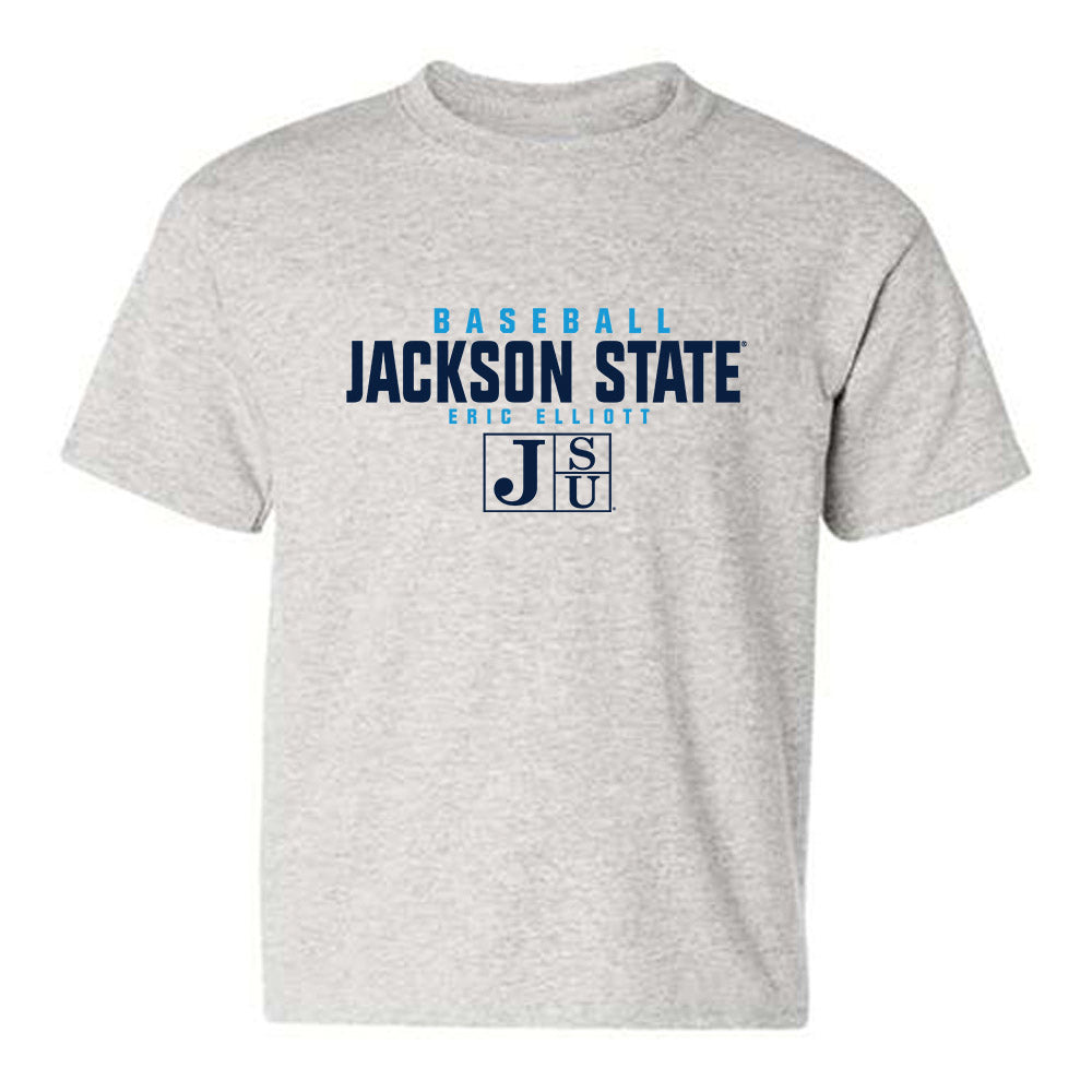 Jackson State - NCAA Baseball : Eric Elliott - Classic Fashion Shersey Youth T-Shirt-0