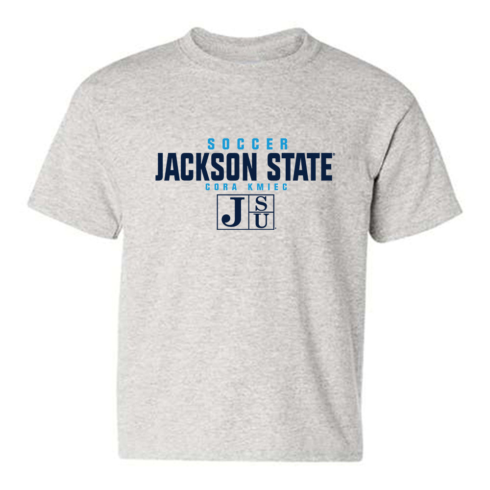 Jackson State - NCAA Women's Soccer : Cora Kmiec - Classic Fashion Shersey Youth T-Shirt-0