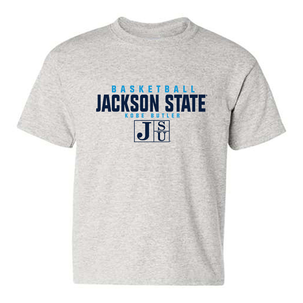 Jackson State - NCAA Men's Basketball : Kobe Butler - Classic Fashion Shersey Youth T-Shirt-0