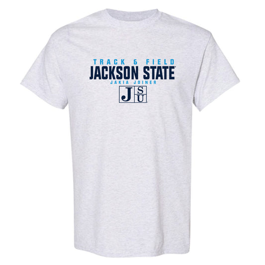 Jackson State - NCAA Women's Track & Field : Jakia Joiner - Classic Fashion Shersey T-Shirt-0