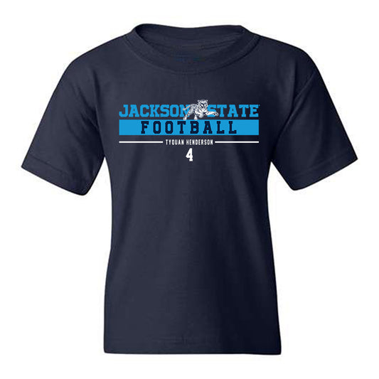 Jackson State - NCAA Football : Tyquan Henderson - Classic Fashion Shersey Youth T-Shirt-0