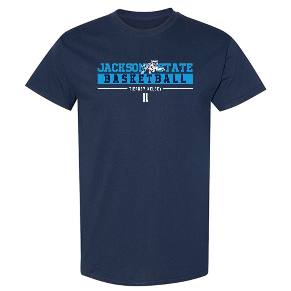 Jackson State - NCAA Women's Basketball : Tierney Kelsey - Classic Fashion Shersey T-Shirt