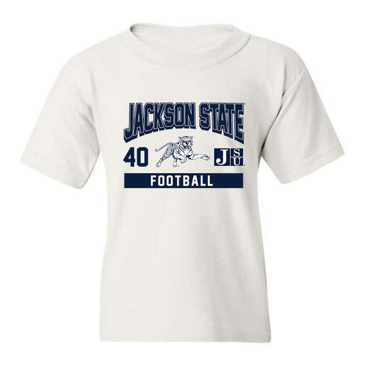 Jackson State - NCAA Football : Braxton Barney - Classic Fashion Shersey Youth T-Shirt