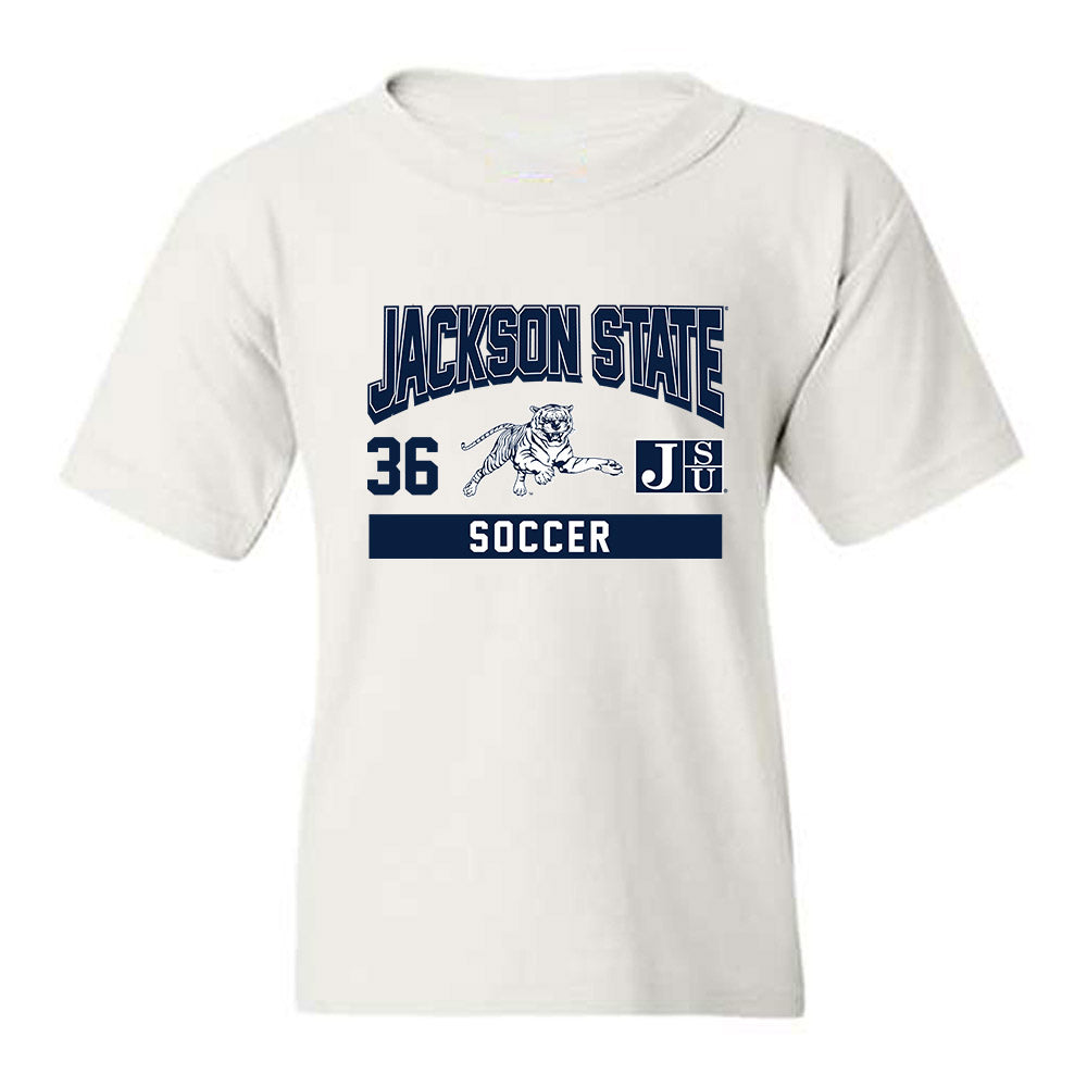 Jackson State - NCAA Women's Soccer : India Wilson - Classic Fashion Shersey Youth T-Shirt-0
