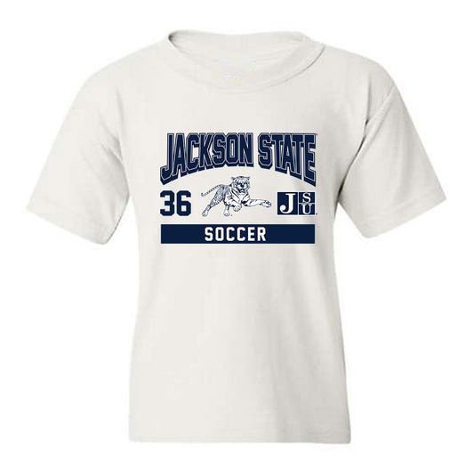 Jackson State - NCAA Women's Soccer : India Wilson - Classic Fashion Shersey Youth T-Shirt-0