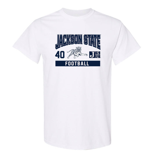 Jackson State - NCAA Football : Braxton Barney - Classic Fashion Shersey T-Shirt