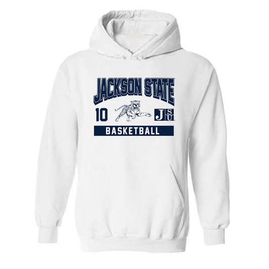 Jackson State - NCAA Men's Basketball : Ebo Wilson - Classic Fashion Shersey Hooded Sweatshirt-0